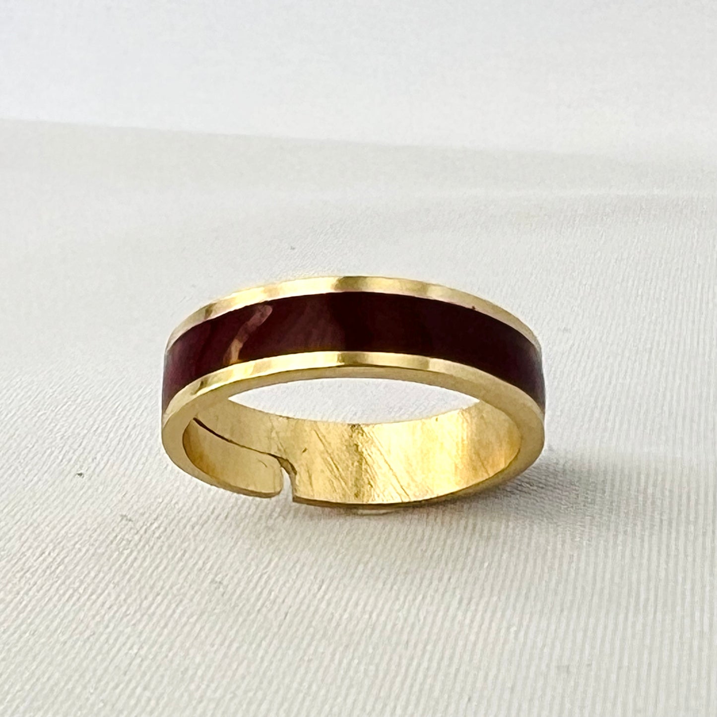 The Mini Enamel Band Ring