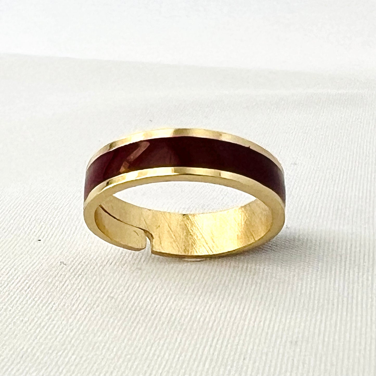 The Mini Enamel Band Ring
