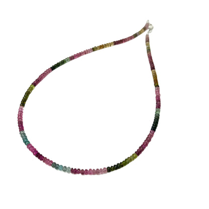 Watermelon Tourmaline Candy Necklace