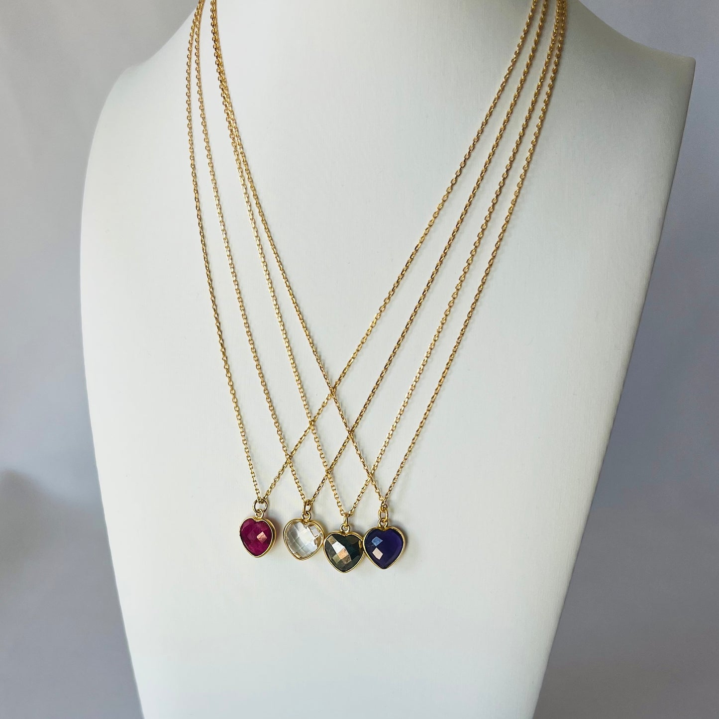 Petite Cœur Necklace - Une À Une by Rachel Guérin