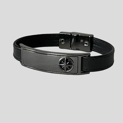 Trail Compass Tag ID Bracelet - Mário Britto