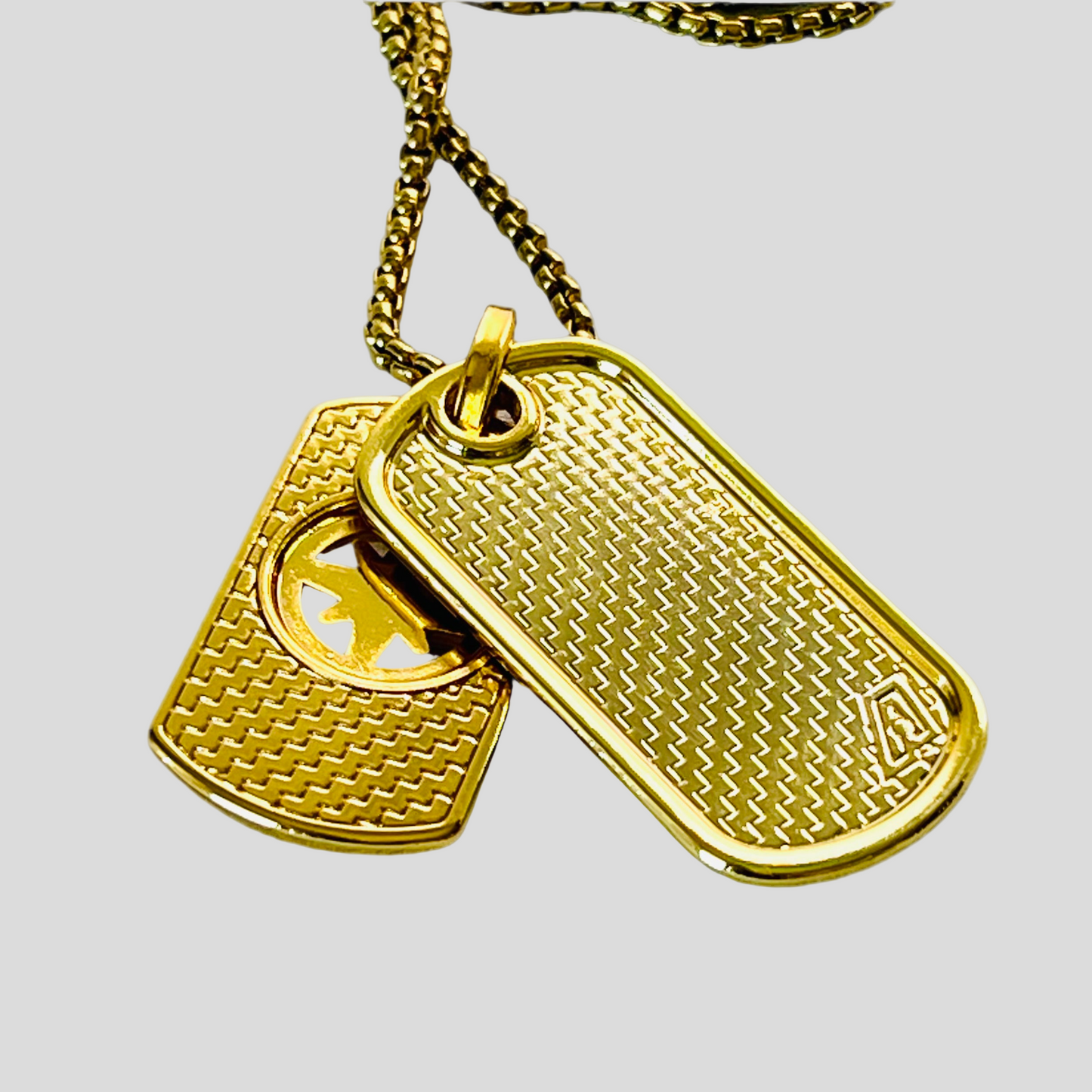 Horizon Dog Tag Necklace- by Mário Britto