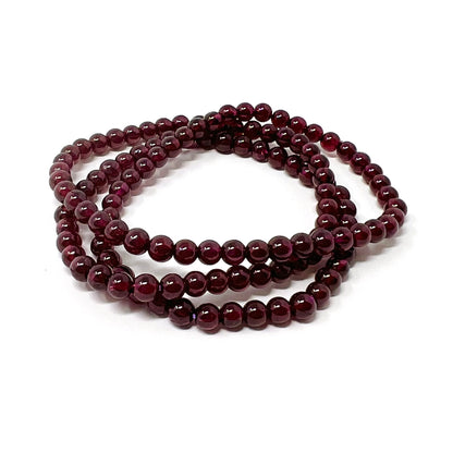 Garnet Wrap Stretch Bracelet