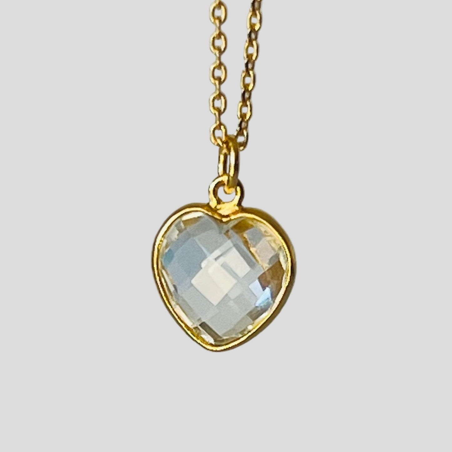 Petite Cœur Necklace - Une À Une by Rachel Guérin