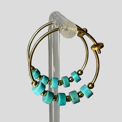 Rondello Hoop Earrings – by KreionLab, Sicily