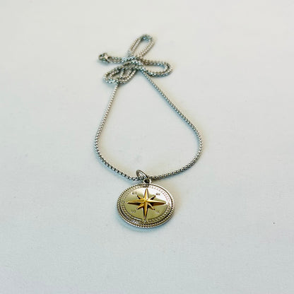 Explorer Compass Necklace - by Mário Britto