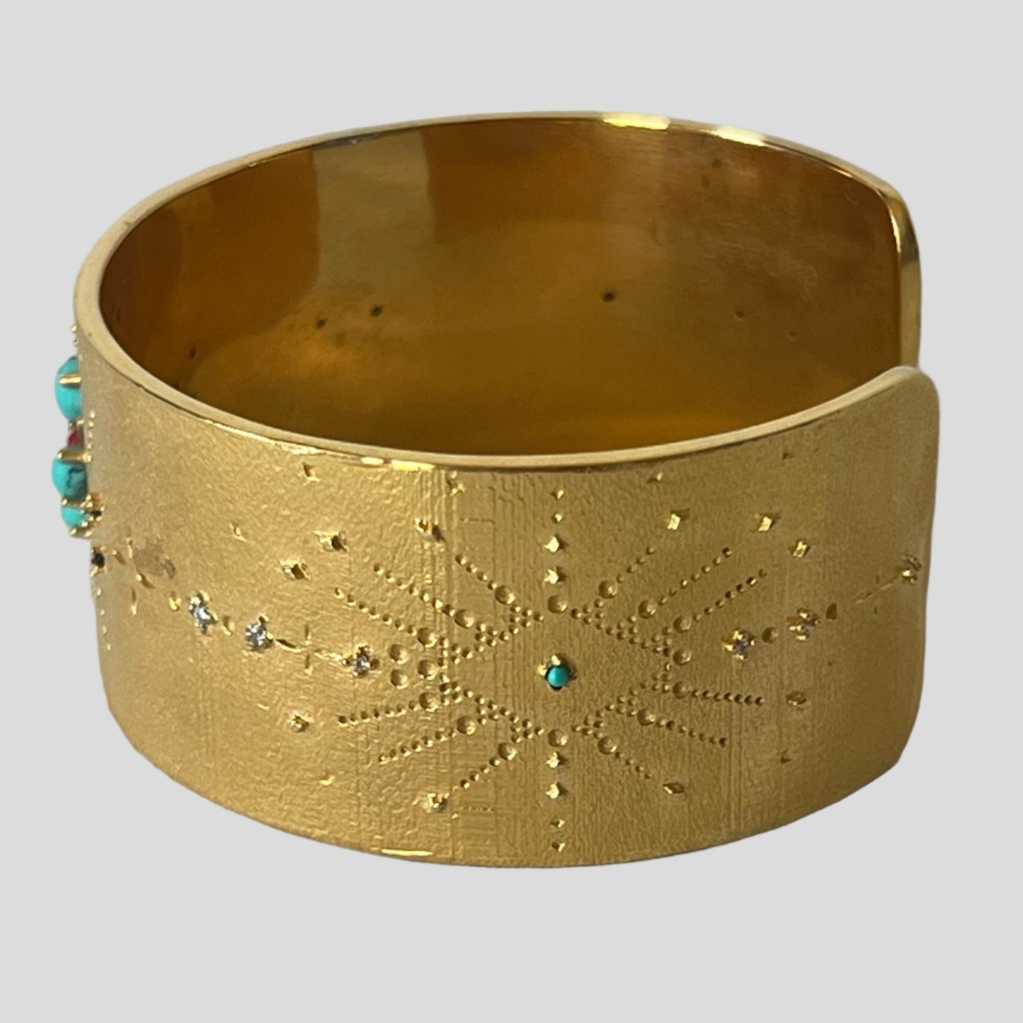 Petite Dot Cuff Bracelet - Une À Une by Rachel Guérin