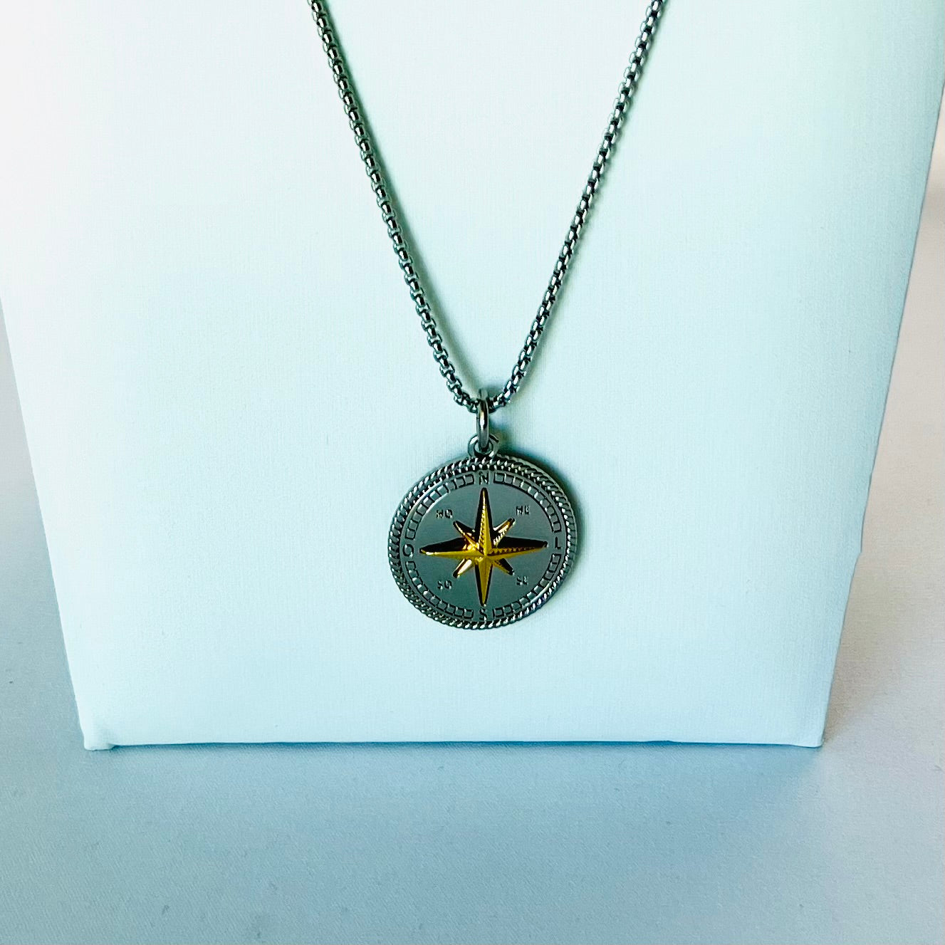 Explorer Compass Necklace - by Mário Britto
