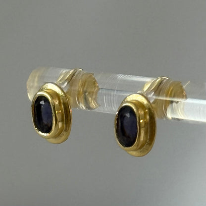 Gemstone Stud Earrings – by Tsakalos Jewellery, Greece