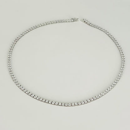 Gilded Tennis Necklace