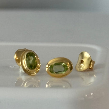 Gemstone Stud Earrings – by Tsakalos Jewellery, Greece
