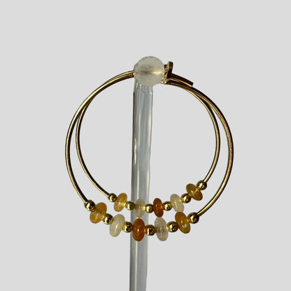 Rondello Hoop Earrings – by KreionLab, Sicily