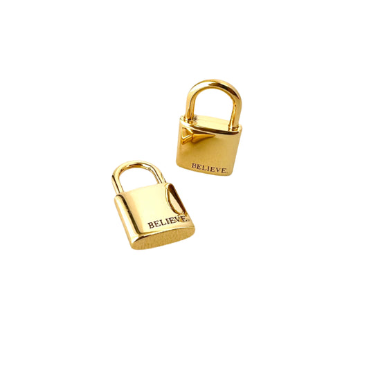 Believe Lock Charm