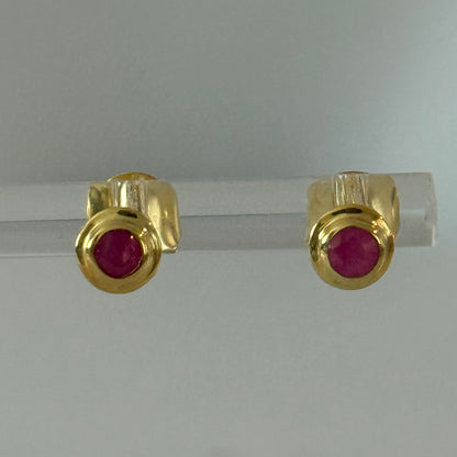 Gemstone Stud Earrings – by Tsakalos Jewellery, Greece
