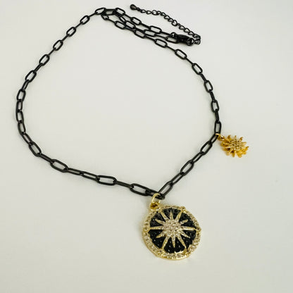 Midnight Starburst Necklace