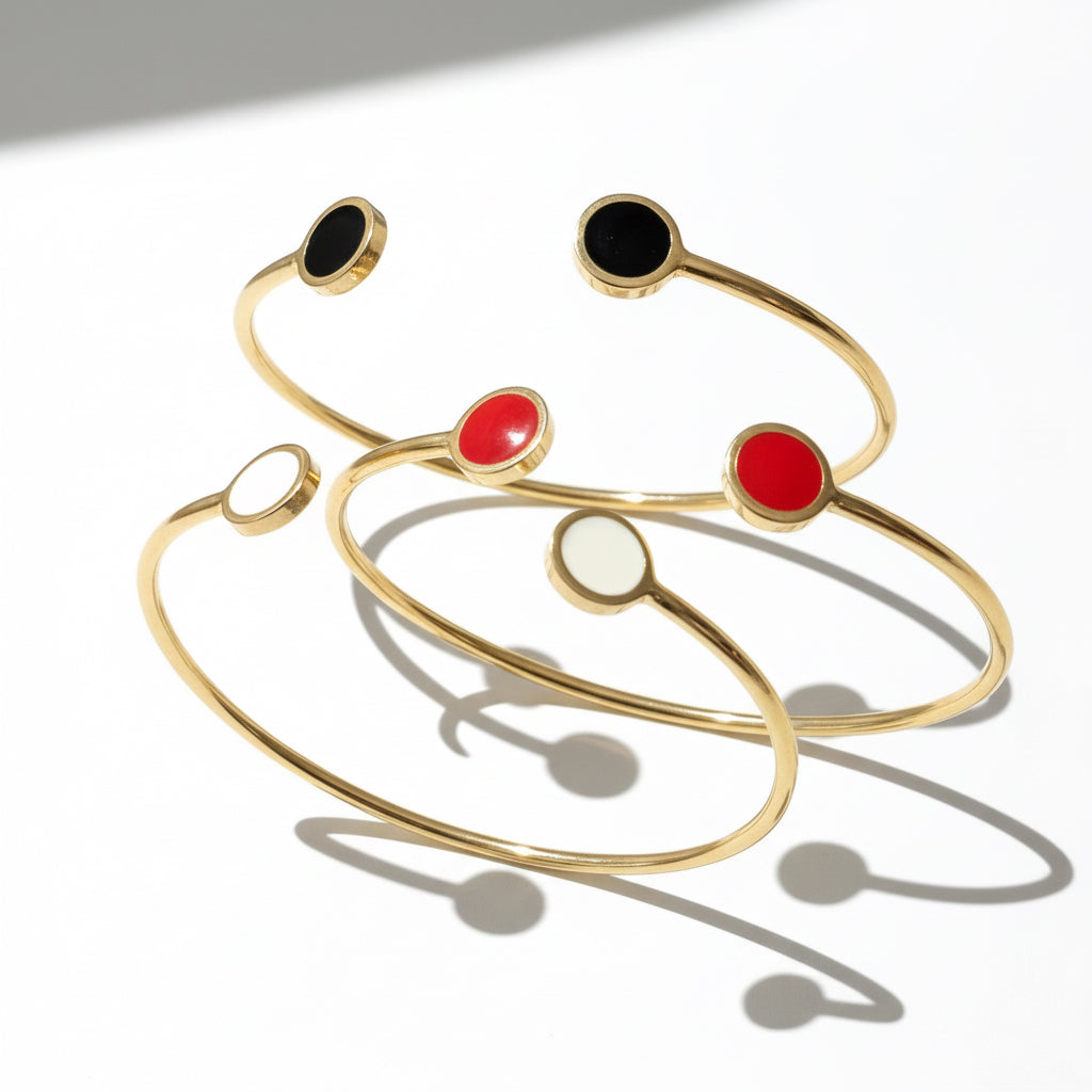 Hugs Wire Cuff Bracelet - Francesca Bianchi Design