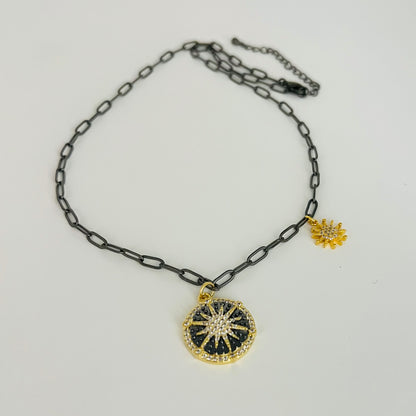 Midnight Starburst Necklace