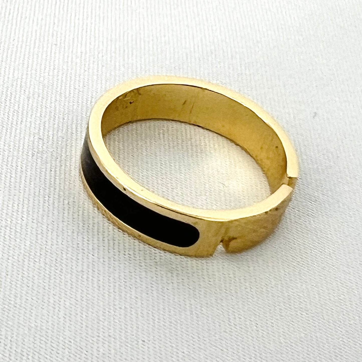 The Mini Enamel Band Ring