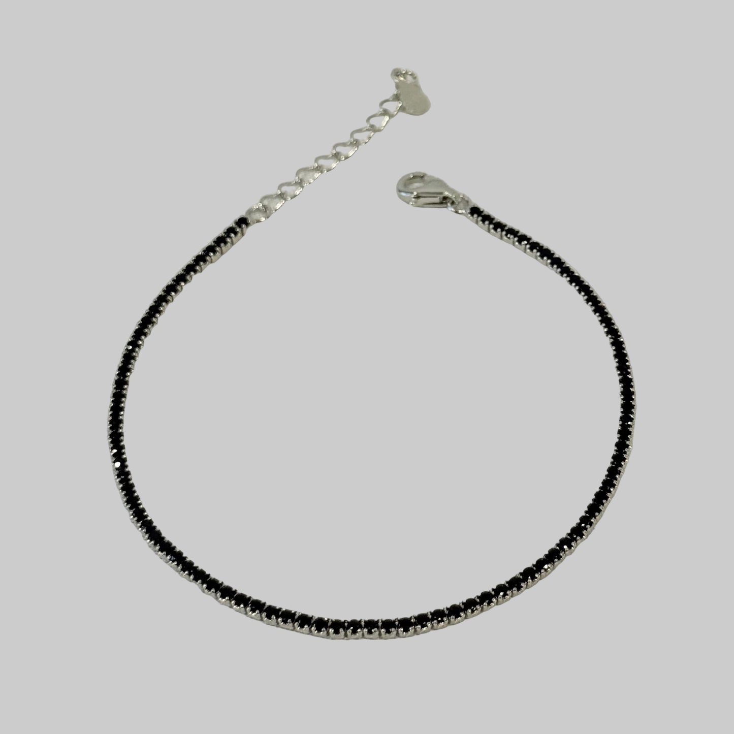 1mm Micro CZ Tennis Bracelet
