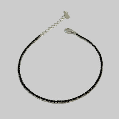 1mm Micro CZ Tennis Bracelet