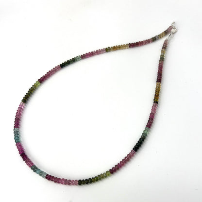 Watermelon Tourmaline Candy Necklace