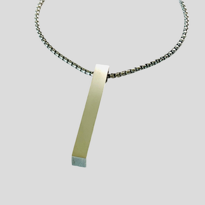 Pillar Bar Necklace- by Mário Britto