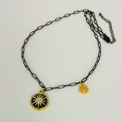 Midnight Starburst Necklace