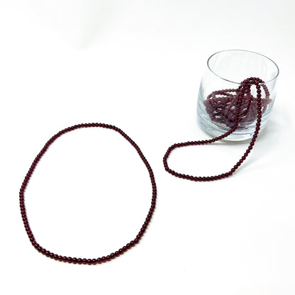Garnet Wrap Stretch Bracelet