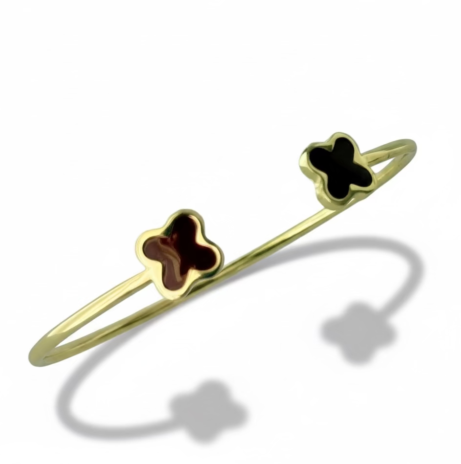 Kisses Wire Cuff Bracelet