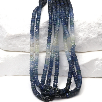 Blue Sapphire Ombre Candy Necklace