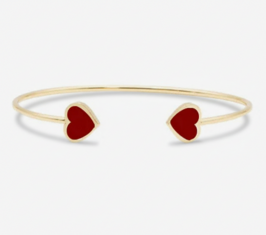 The Wire Heart Cuff - Francesca Bianchi Design