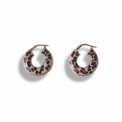 Mini Puffy Huggie Earrings - Francesca Bianchi Design