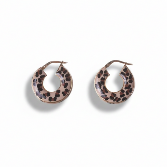 Mini Puffy Huggie Earrings - Francesca Bianchi Design